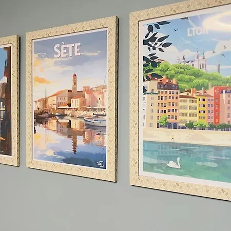 Le Calypso, Magnifique Piscine Et Vue Somptueuse Apartament